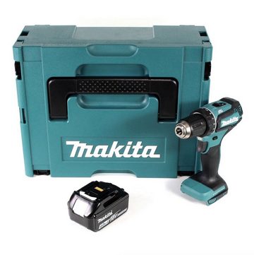 Makita Säulenbohrmaschine DDF 485 M1J Akku Bohrschrauber 18V 50Nm Solo im Makpac + 1x 4,0 Ah Ak