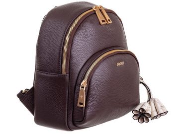 JOOP! Rucksack 4140005470 Chiara 1.0 Karen Backpack Svz darkbrown (1-tlg), goldfarbene Metalldetails