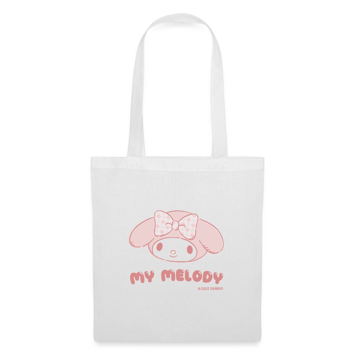 Spreadshirt Henkeltasche My Melody Portrait Stoffbeutel (1-tlg)