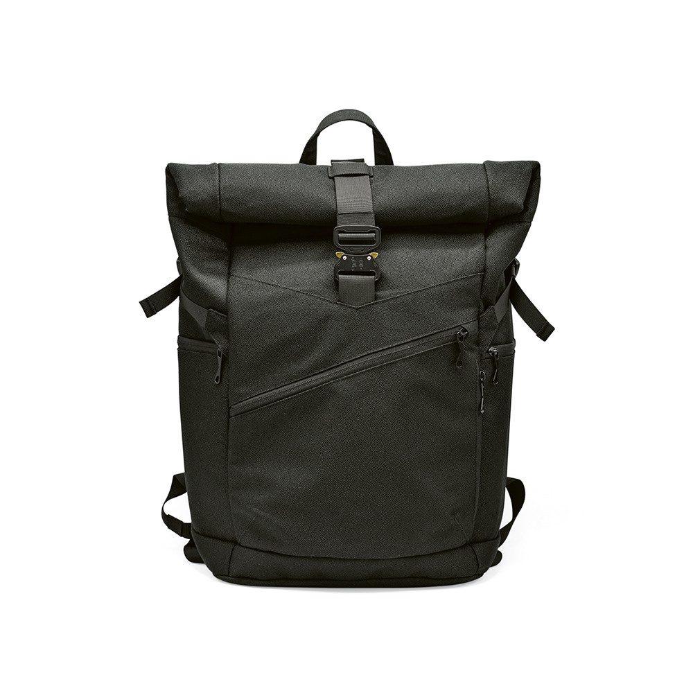 CABBEL Rucksack Rucksack 28L Laptop 17 Zoll rPET Trolley nachhaltig robust leicht (Rucksack, 1-tlg., Einzelartikel), Schwarz, recyceltes Polyester, 61% rPET-Anteil, 28 Liter, 1116g, 17