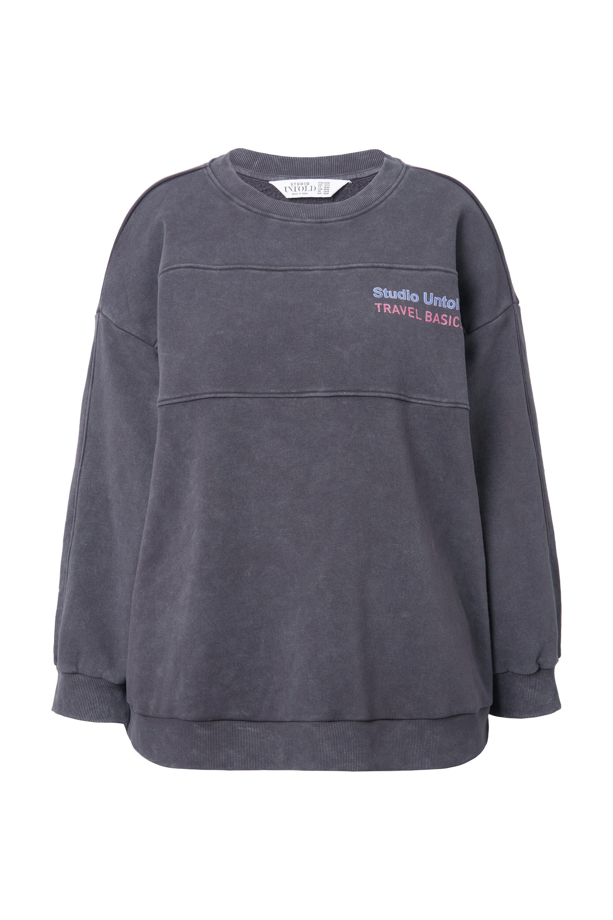Studio Untold Sweatshirt Sweatshirt oversized Statement Print Vintage Look günstig online kaufen