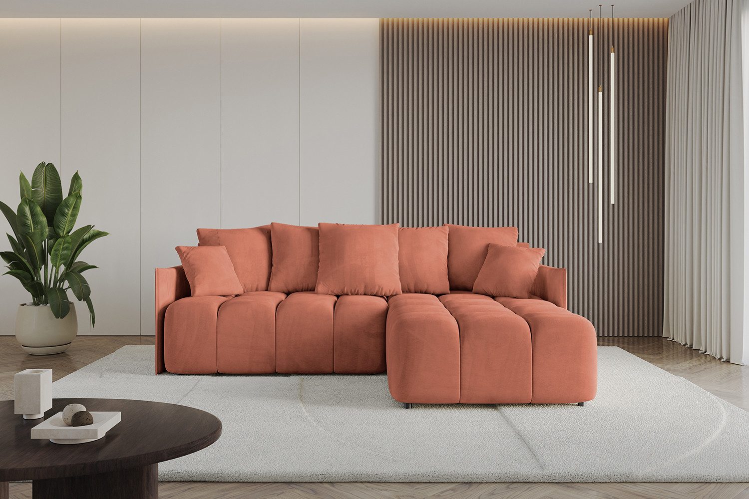 ALTDECOR Ecksofa LONLI-L, Couch mit Schlaffunktion, günstig online kaufen