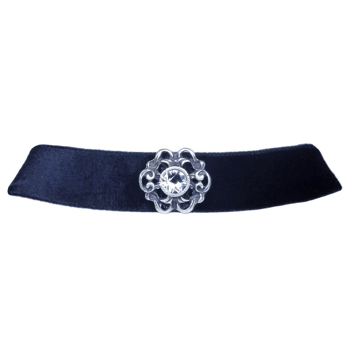 LUISIA® LUISIA® Samt Kropfband Annina mit Ornament und Pre