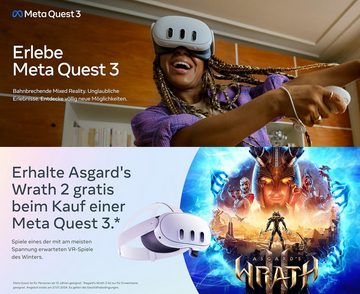 Meta Meta Quest 3 512Gb bahnbrechend Mixed Reality leistungsstark Quest Pro Virtual-Reality-Brille (2064 x 2208 px, Virtual Reality Brille, Camera, VR Brille)