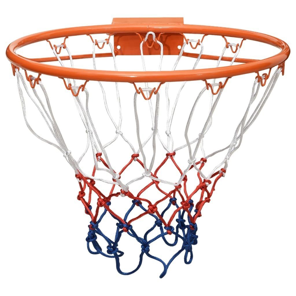 vidaXL Basketballkorb 39 cm Basketballring Orange 39 cm Stahl