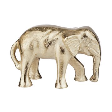 BUTLERS Dekofigur GOLDEN NATURE Elefant B 12 x T 7cm