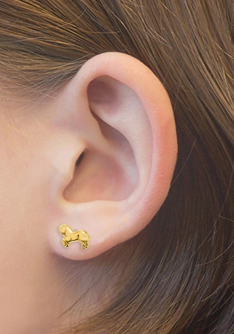 Amor Paar Ohrstecker Pferd