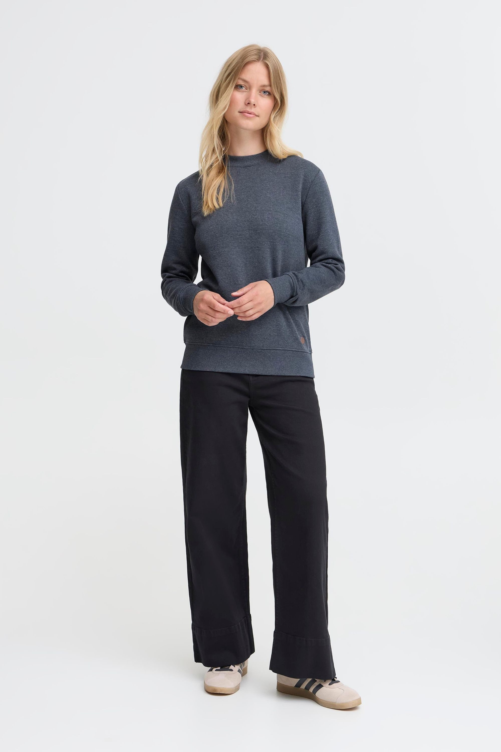 OXMO Sweater OXMille Modernes Sweatshirt