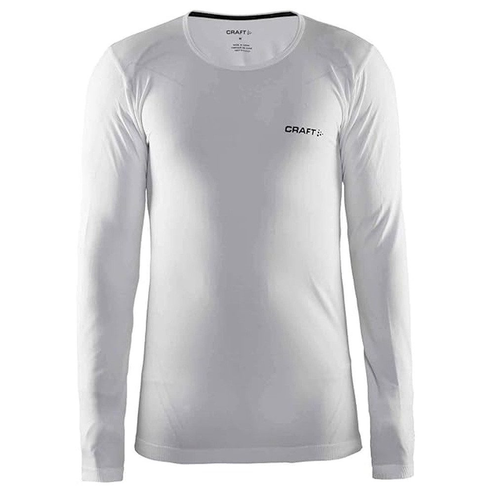 Craft Funktionsshirt Longsleeve Craft Active Comfort Rundausschnitt LS Weiß Herren