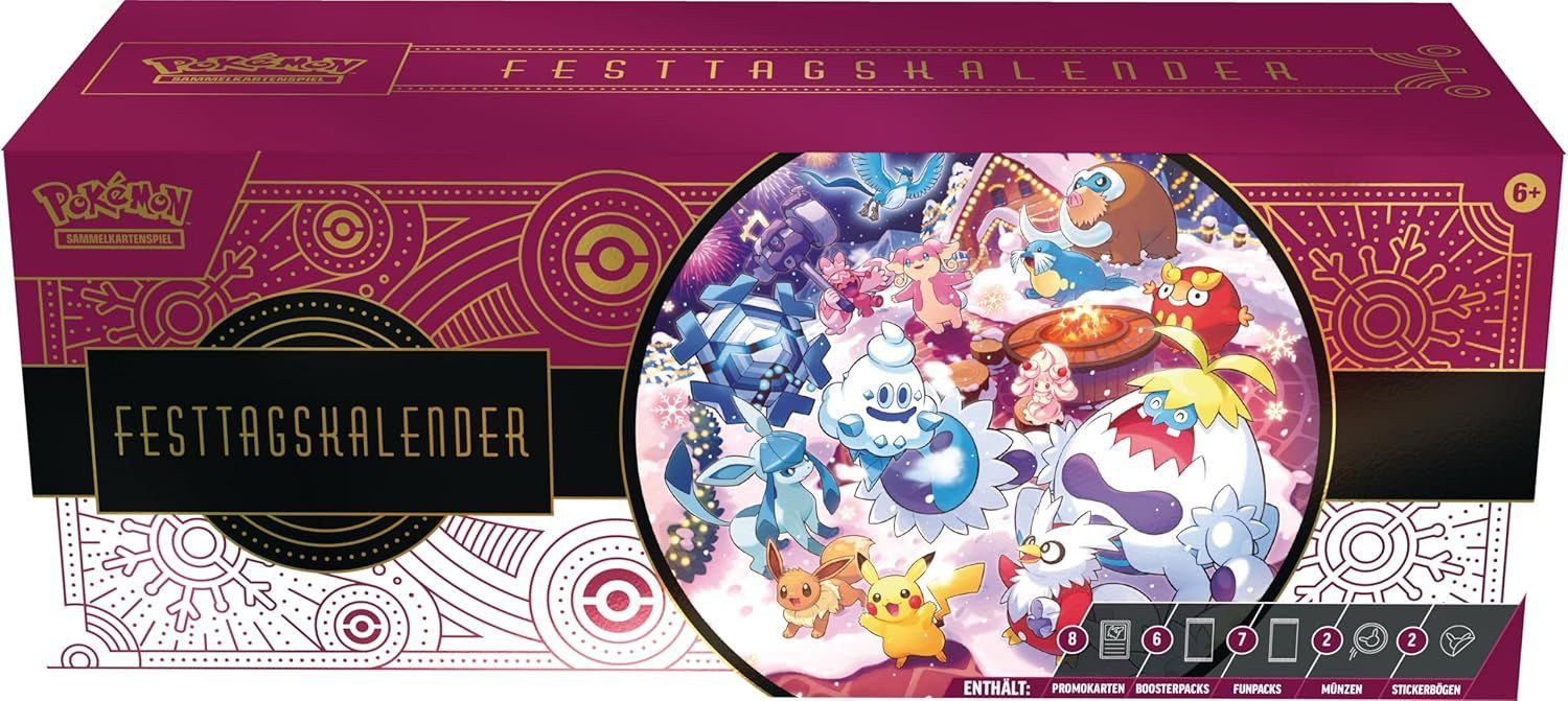 POKÉMON Spielzeug-Adventskalender Adventskalender (Pokémon, 1-tlg), Advents günstig online kaufen
