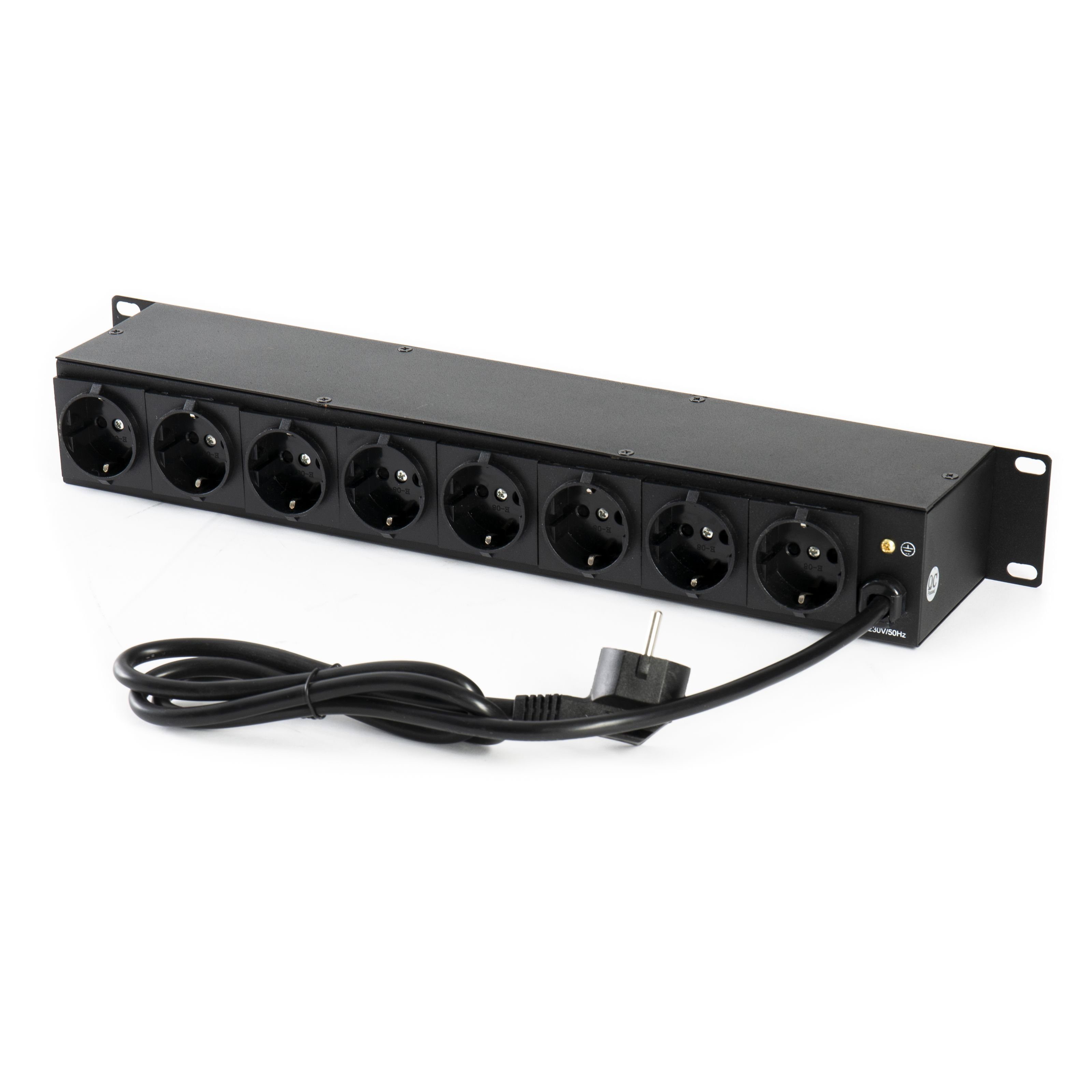lightmaXX Stromverteiler (Power Panel 8 - Steckdosenleiste für Bühne Theater Diskotheken und Clubs Stromunterverteiler, Stromversorgung für Beleuchtung, Stromun – Bild 3 von 5