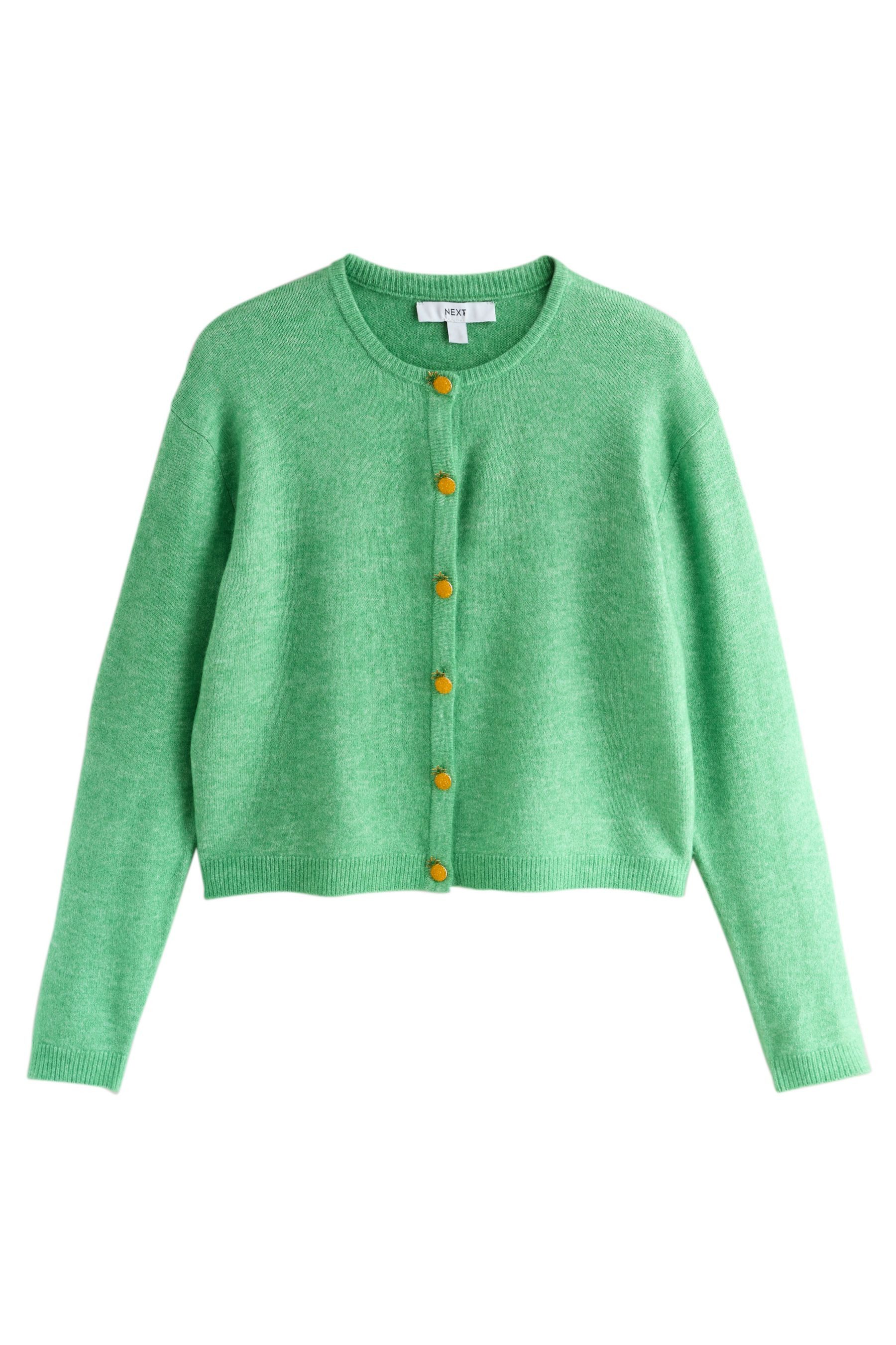 Next Cardigan Strickjacke mit Rundhalsausschnitt, Snoopy (1-tlg)