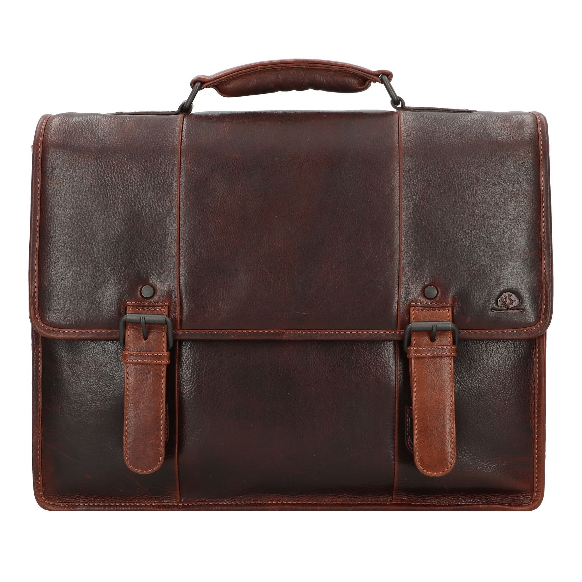 Greenburry Aktentasche Rugged, Leder