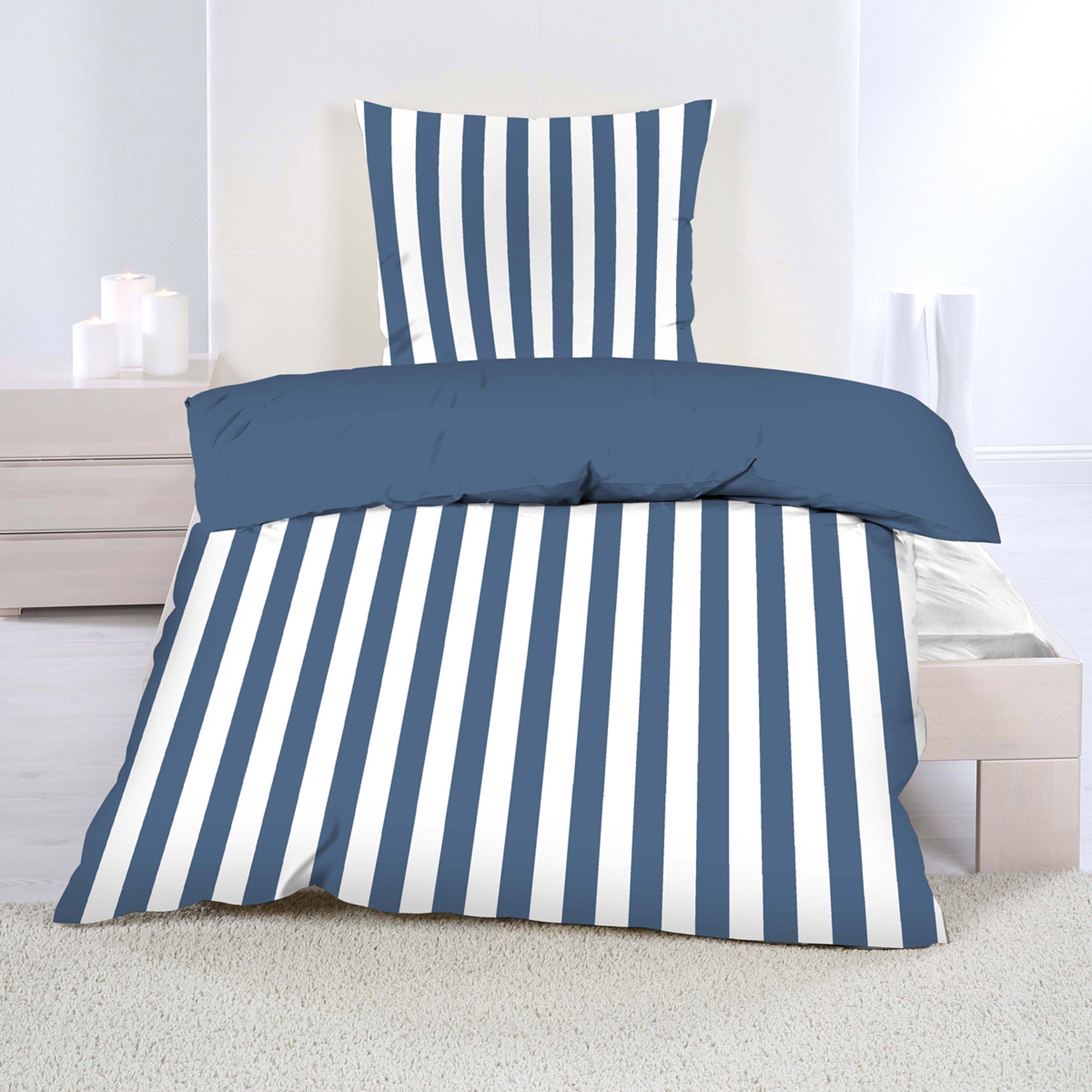 Casa Colori Bettwäsche Renforce 135x200 cm günstig online kaufen