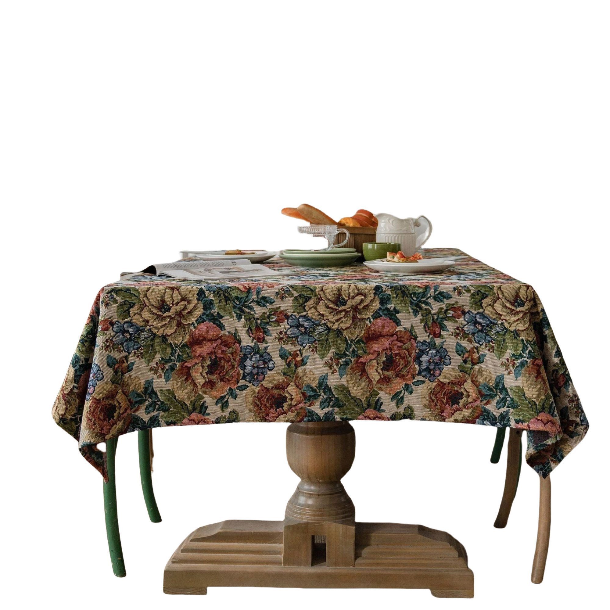 AUKUU Tischdecke Elegante Tischdecke mit amerikanischem günstig online kaufen