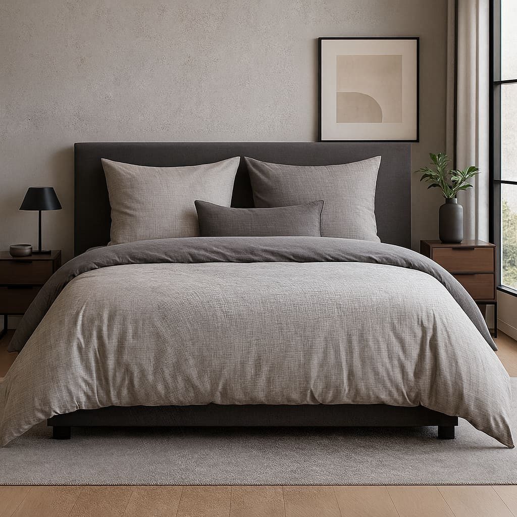 TRAUMSCHLAF Bettwäsche Texture, Mako Satin, 3 teilig, Mako-Satin mit sehr f günstig online kaufen