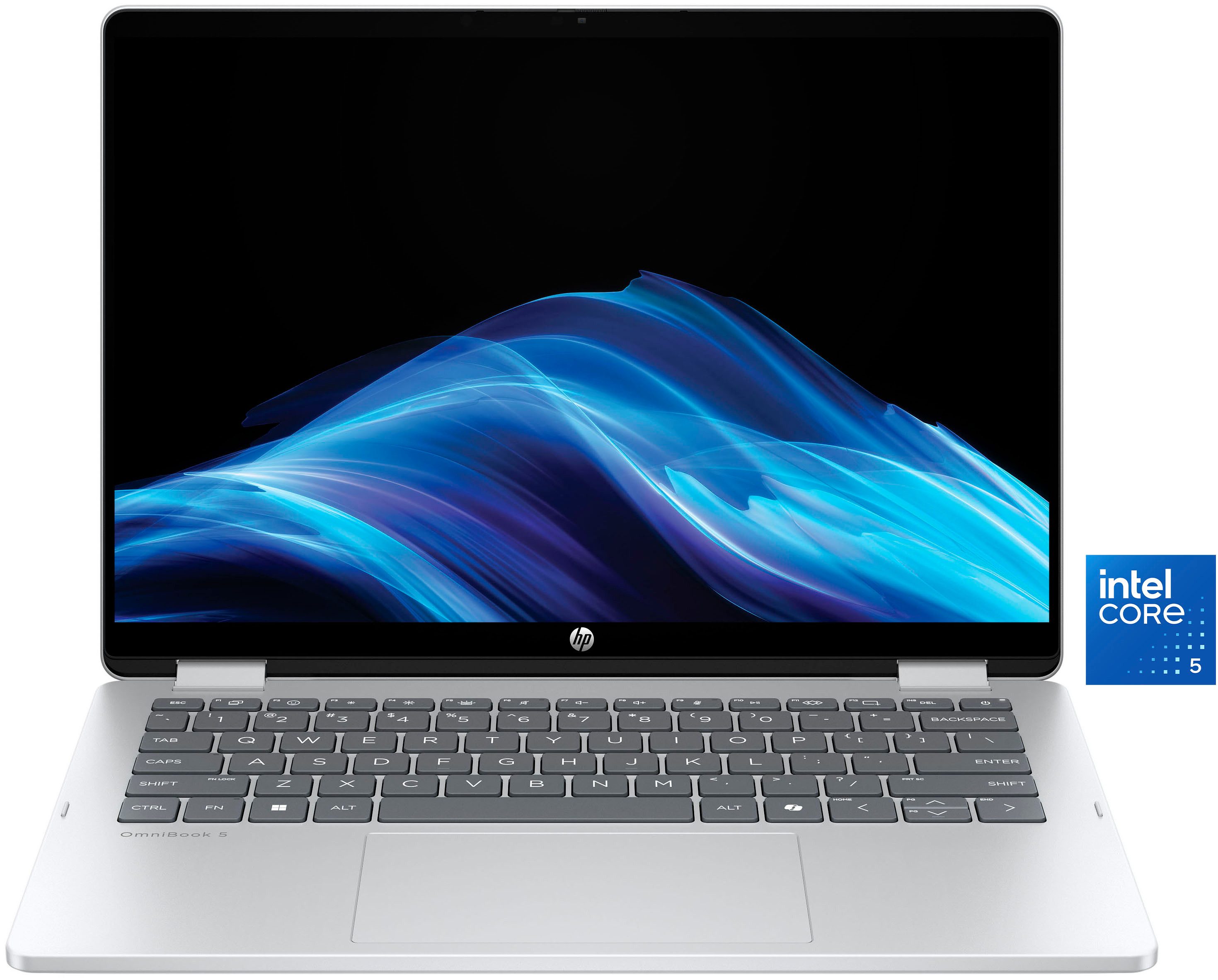 HP 14-fp0250ngx Convertible Notebook (35,56 cm/14 Zoll, Intel Core 5 120U, Intel Graphics, 8 GB, 256 GB SSD)