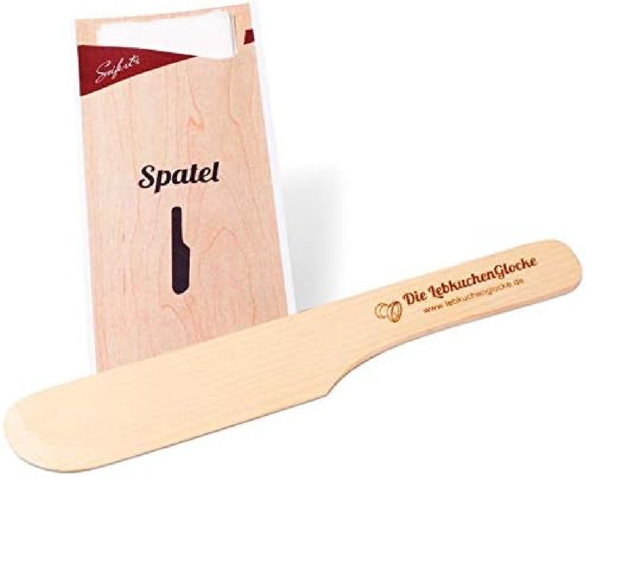 Lebkuchenglocke Ausstechform Original Lebkuchenspatel, Spatel, perfekte Form, leichte Handhabung, Ahornholz, gleichmäßige Lebkuchen, optimale Teigverteilung, deutsche Qualität