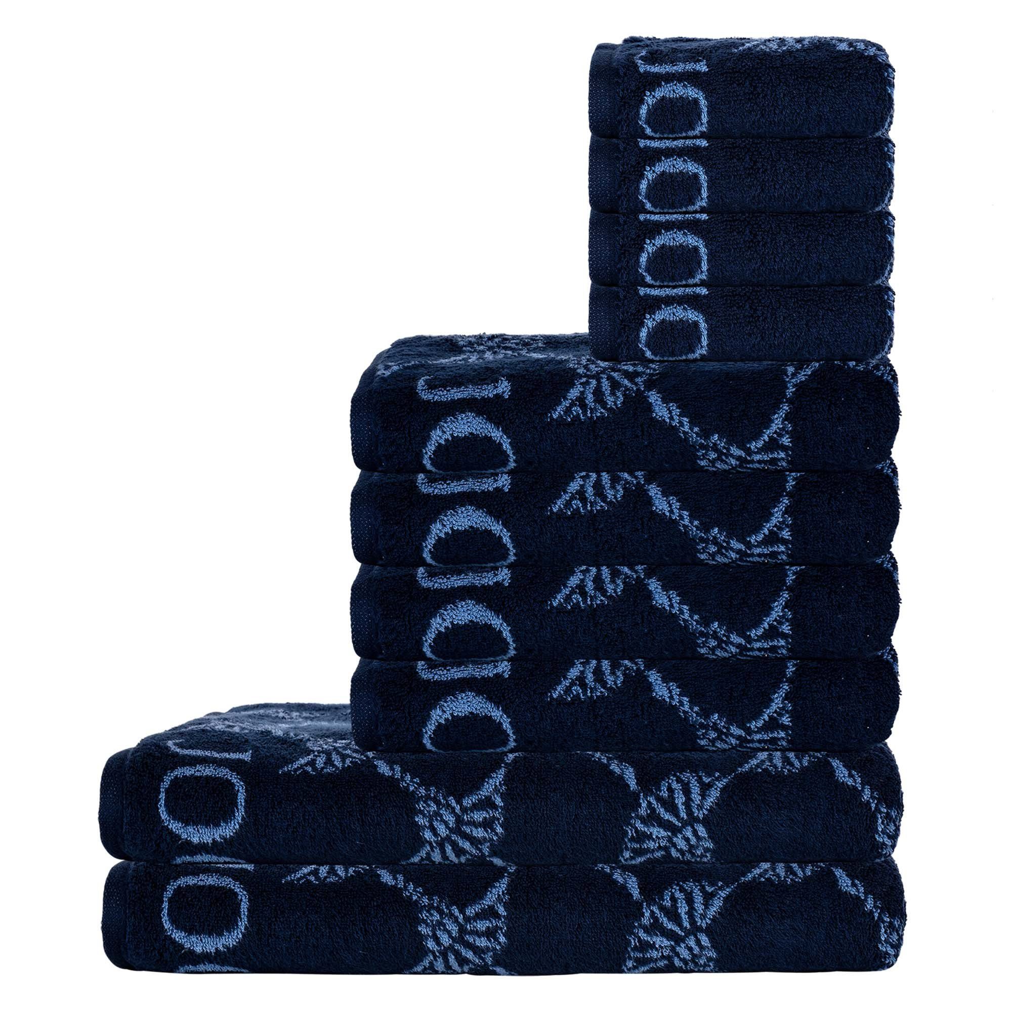 JOOP! Handtuch Unisex Handtuch 10er Pack Baumwolle, Frottier (Set, 10-St)