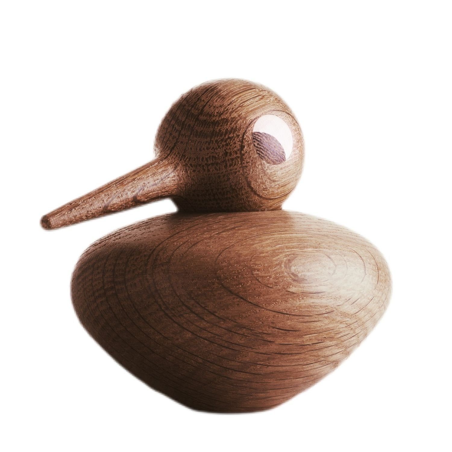 Architectmade Dekofigur Bird Chubby Räuchereiche Smoked | Dekofiguren