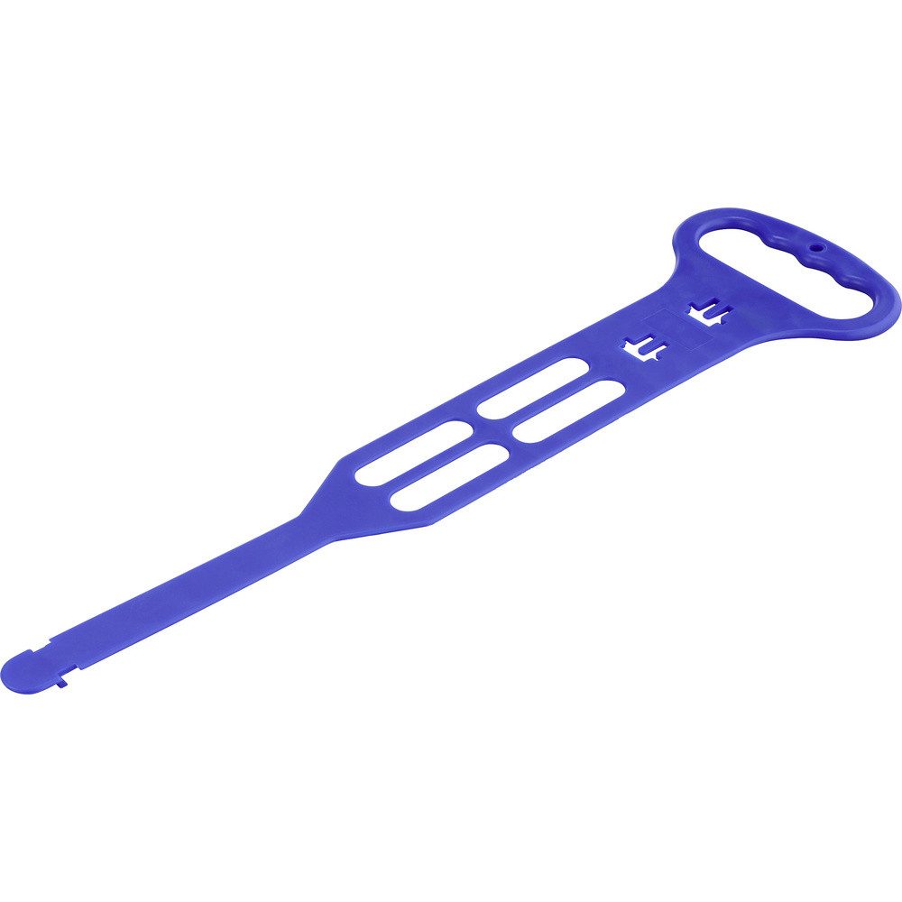 Sygonix Kabelverbinder-Sortiment Sygonix Kabeltragehilfe SY-6799752 Blau 1 St., SY-6799752