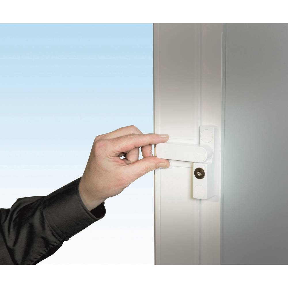 Burg Wächter Panzerriegel Fenstersicherung mit Einzelriegel Winsafe WS 11 W SB 38231 – Bild 4 von 5