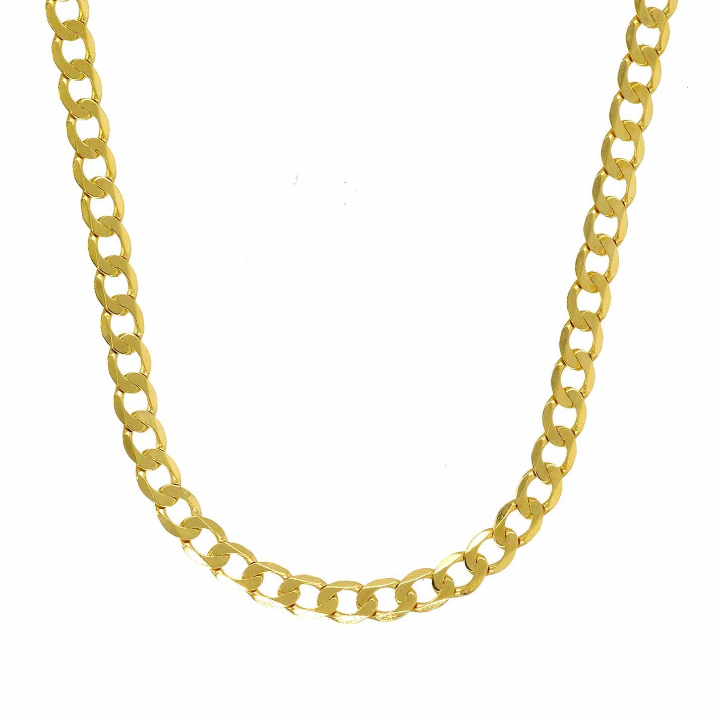 Panzerkette Goldkette Panzerkette Länge 50cm - Breite 2,6mm - 333-8 Karat Gold