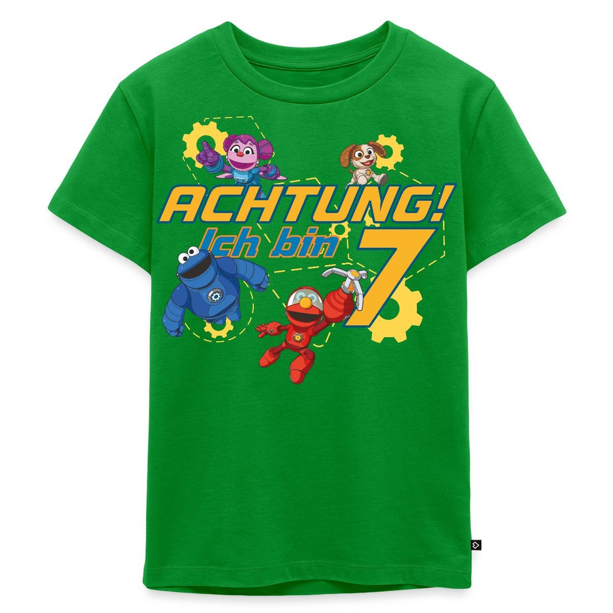 T-Shirt Mecha Builders Kinderhelden Technik Teamwerk Spaß Kinder Premium T-Shi