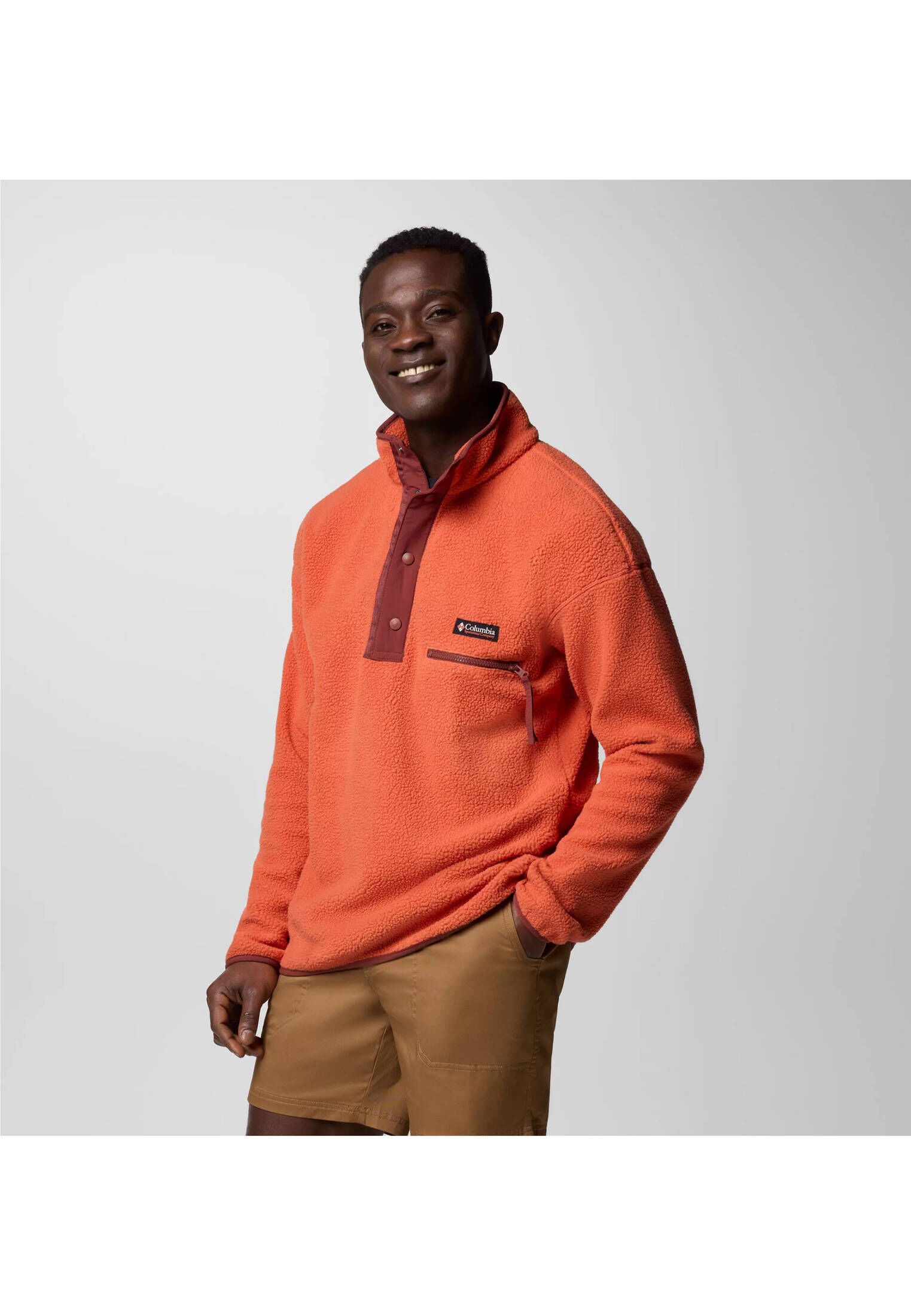 Columbia Trainingspullover Herren Fleecepullover HELVETIA II günstig online kaufen