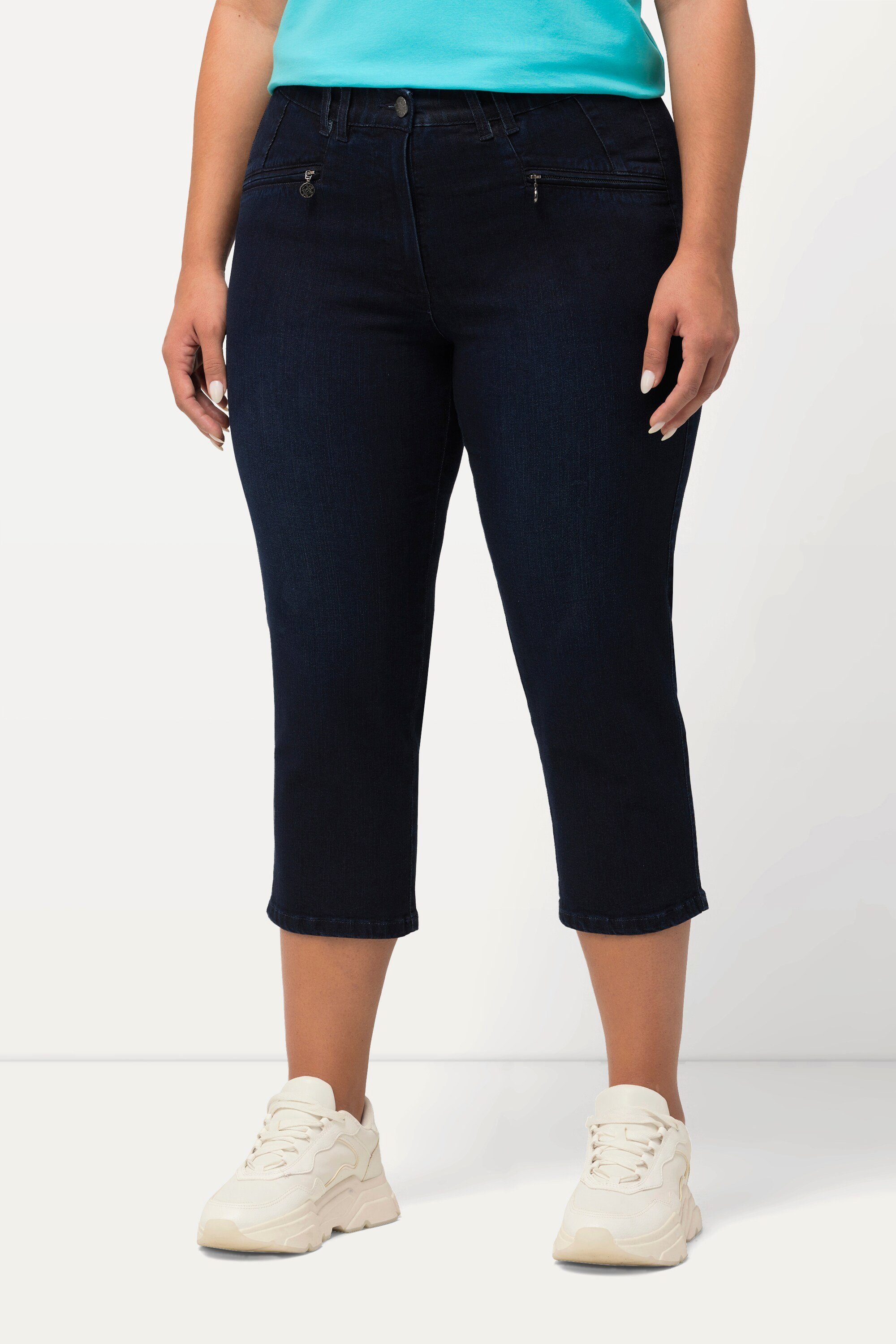 Ulla Popken 7/8-Hose 7/8-Jeans Mony Elastikbund günstig online kaufen