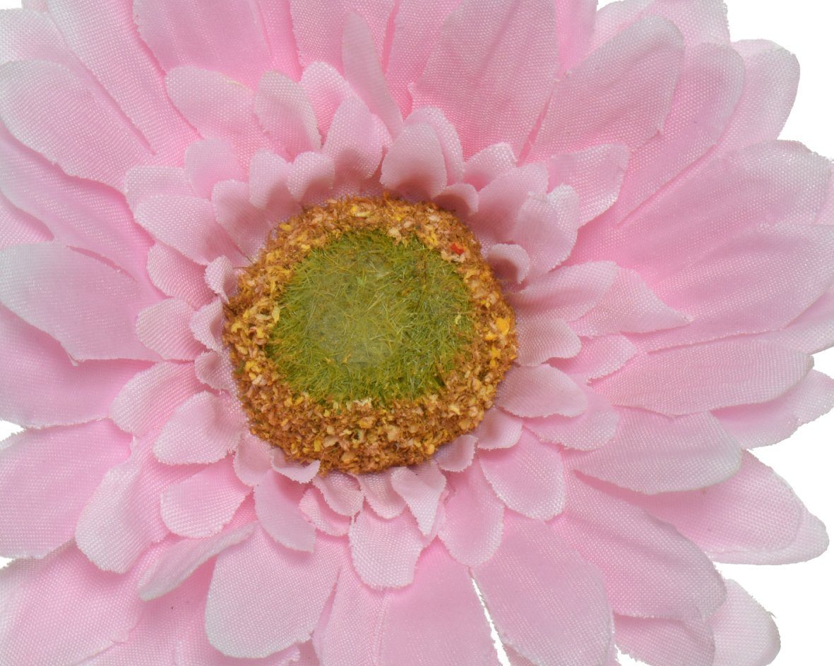 Decoris mit rosa Stiel season Kunstblume Kunstblume, decorations, Gerbera 50cm