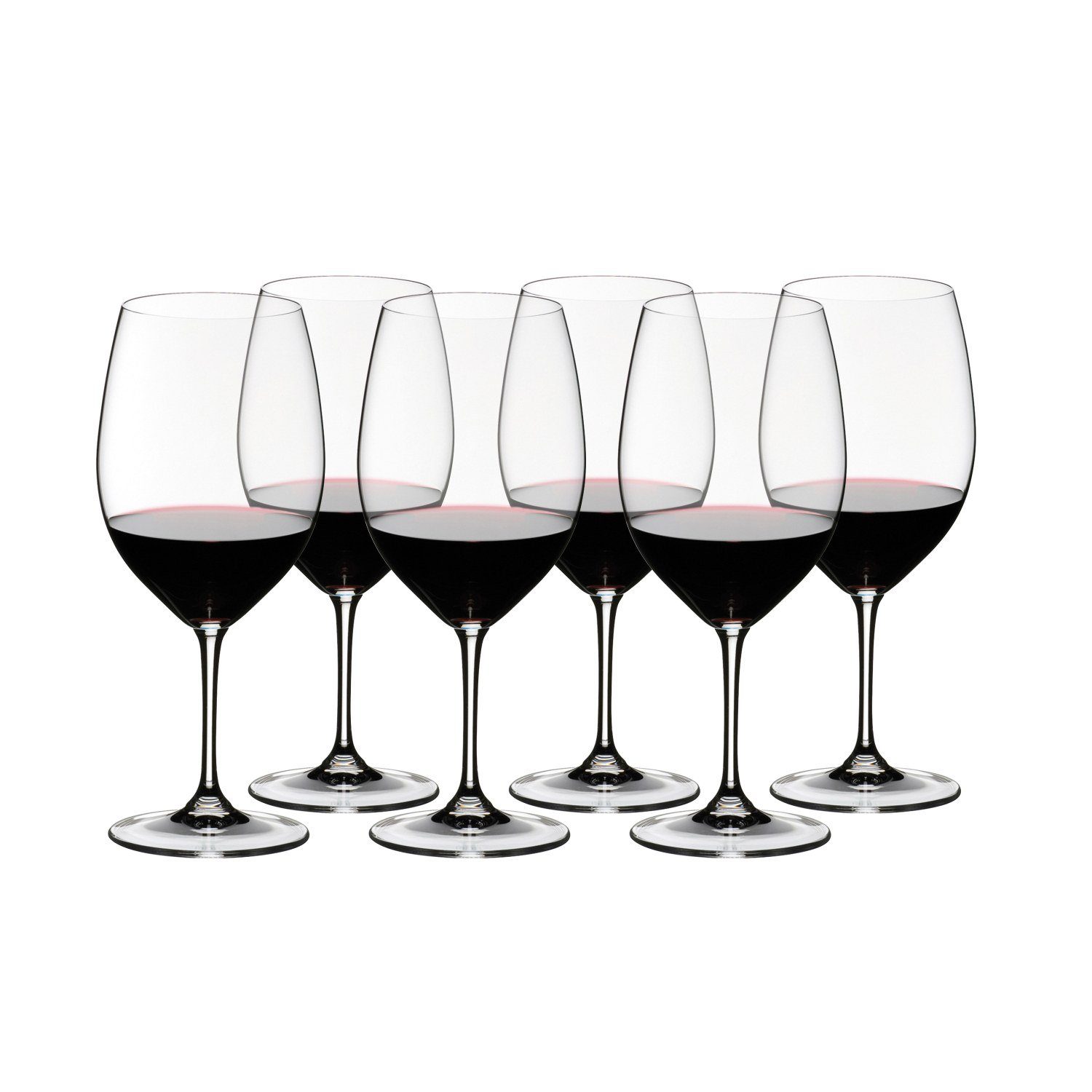 RIEDEL THE WINE GLASS COMPANY Weinglas Vinum Cabernet Sauvignon 6er Set, Kristallglas