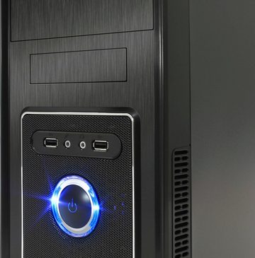 CSL Sprint V28885 Gaming-PC-Komplettsystem (24", AMD Ryzen 5 5600G, AMD Radeon Graphics, 8 GB RAM, 500 GB SSD)