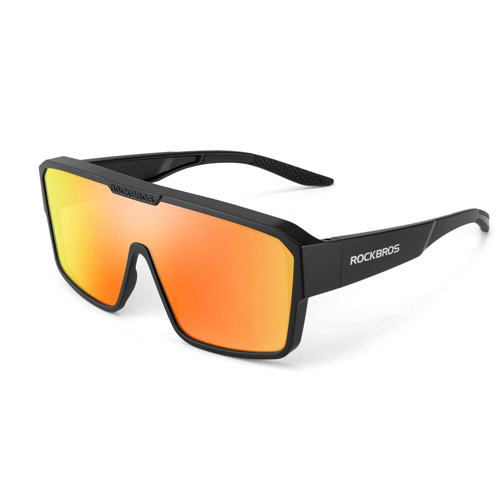 ROCKBROS Fahrradbrille Überbrille Polarisiert Überzieh-Sonnenbrille, (1-St), Outdoor MTB Rennrad Sportbrille für Damen und Herren