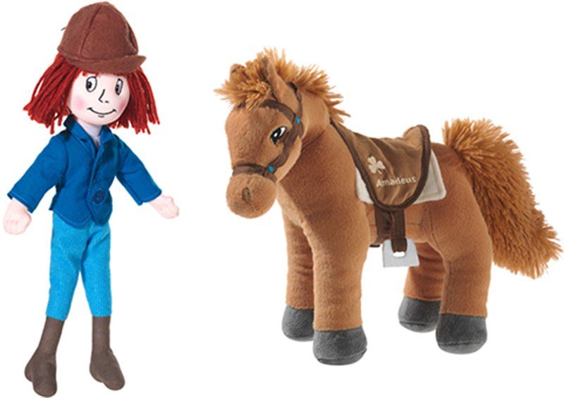 Heunec® Kuscheltier Tina & Pferd Amadeus (Set, 2-St)