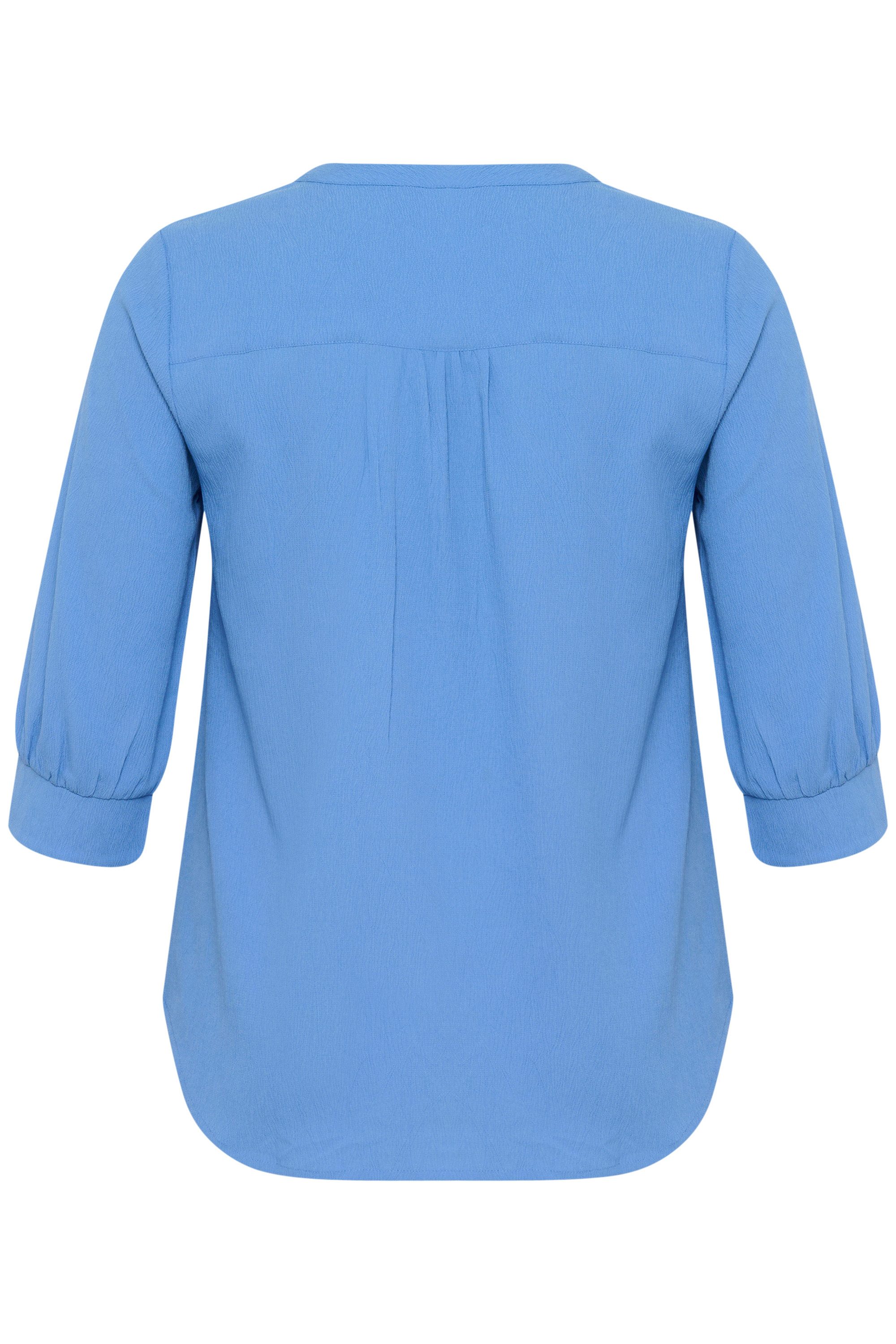 KAFFE Curve Langarmbluse Langarm-Bluse KClunda Große günstig online kaufen