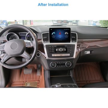 TAFFIO Für Mercedes ML GL W166 X166 NTG 4x 8.4" Touchscreen Android Carplay Einbau-Navigationsgerät