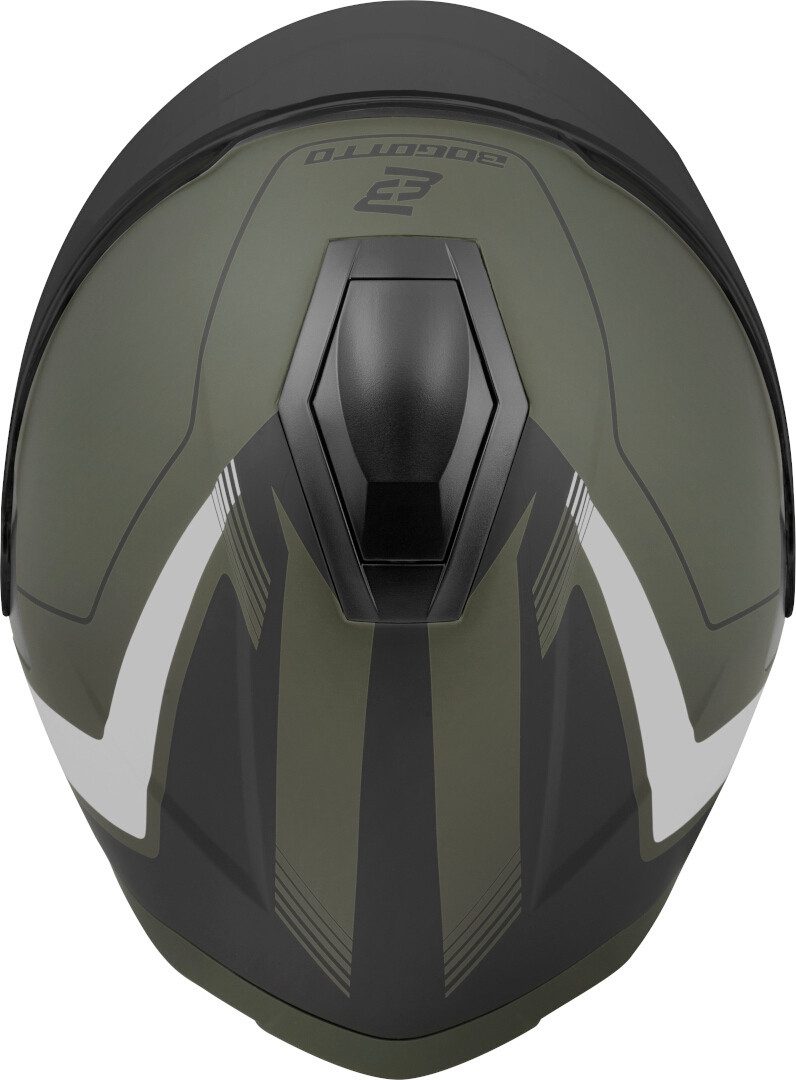 Bogotto Motorradhelm H586 BT Illus Bluetooth Jethelm, integriertes Kommunikationssystem,geeignet für Brillenträger,hera