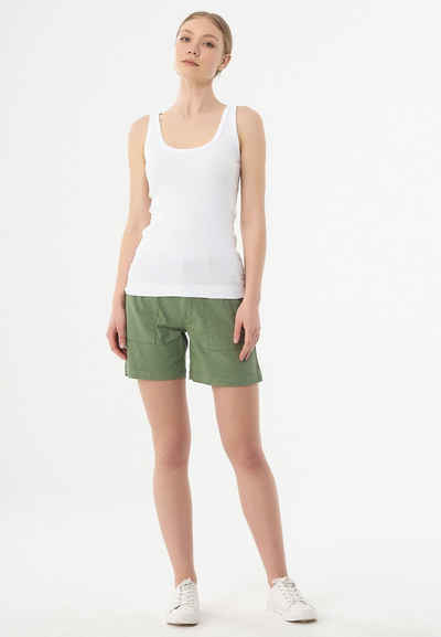 ORGANICATION Shorts Women's Garment Dyed Shorts in Fern Green