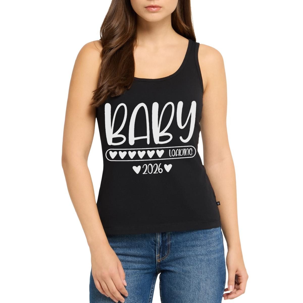 T-Shirt Baby 2026 loading Frauen Premium Tank Top
