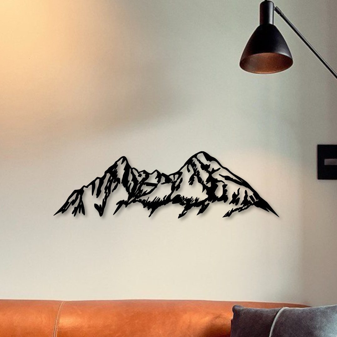 WoodFriends Wandbild aus Holz Watzmann Berge günstig online kaufen