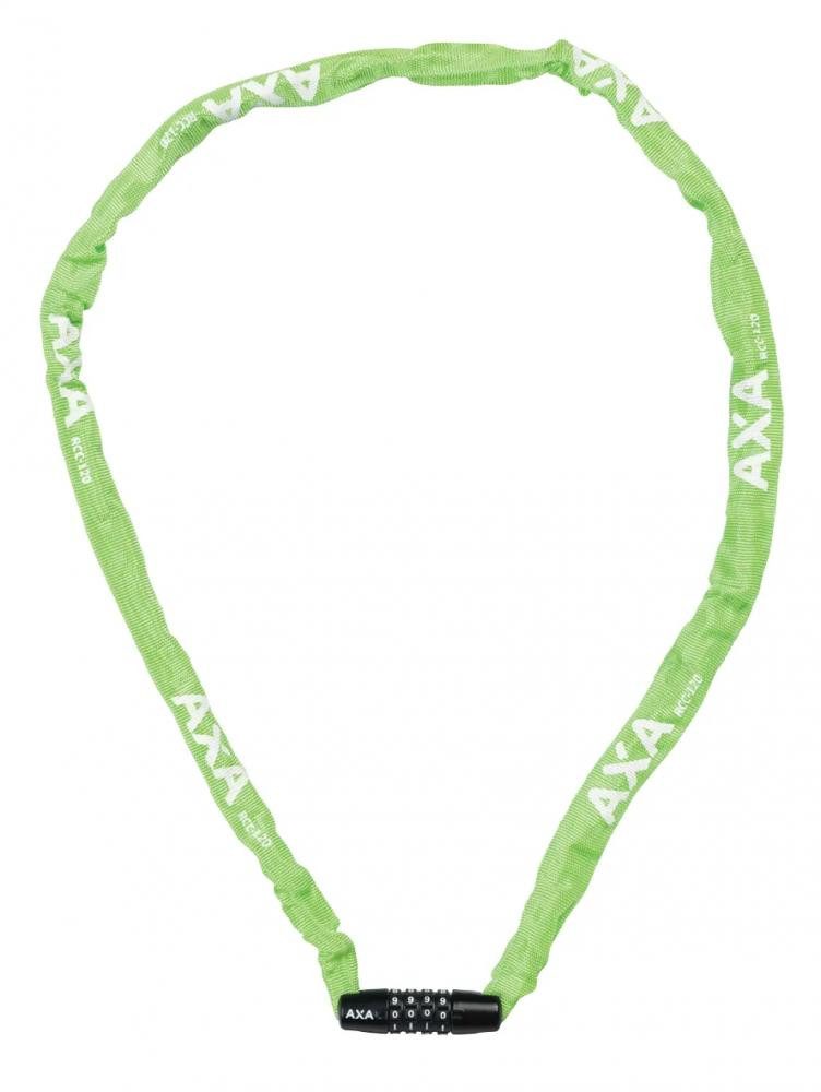 AXA Rahmenschloss AXA Kettenschloss Rigid RCC 120, Länge 120 cm, 3,5 mm starke Stahlglie