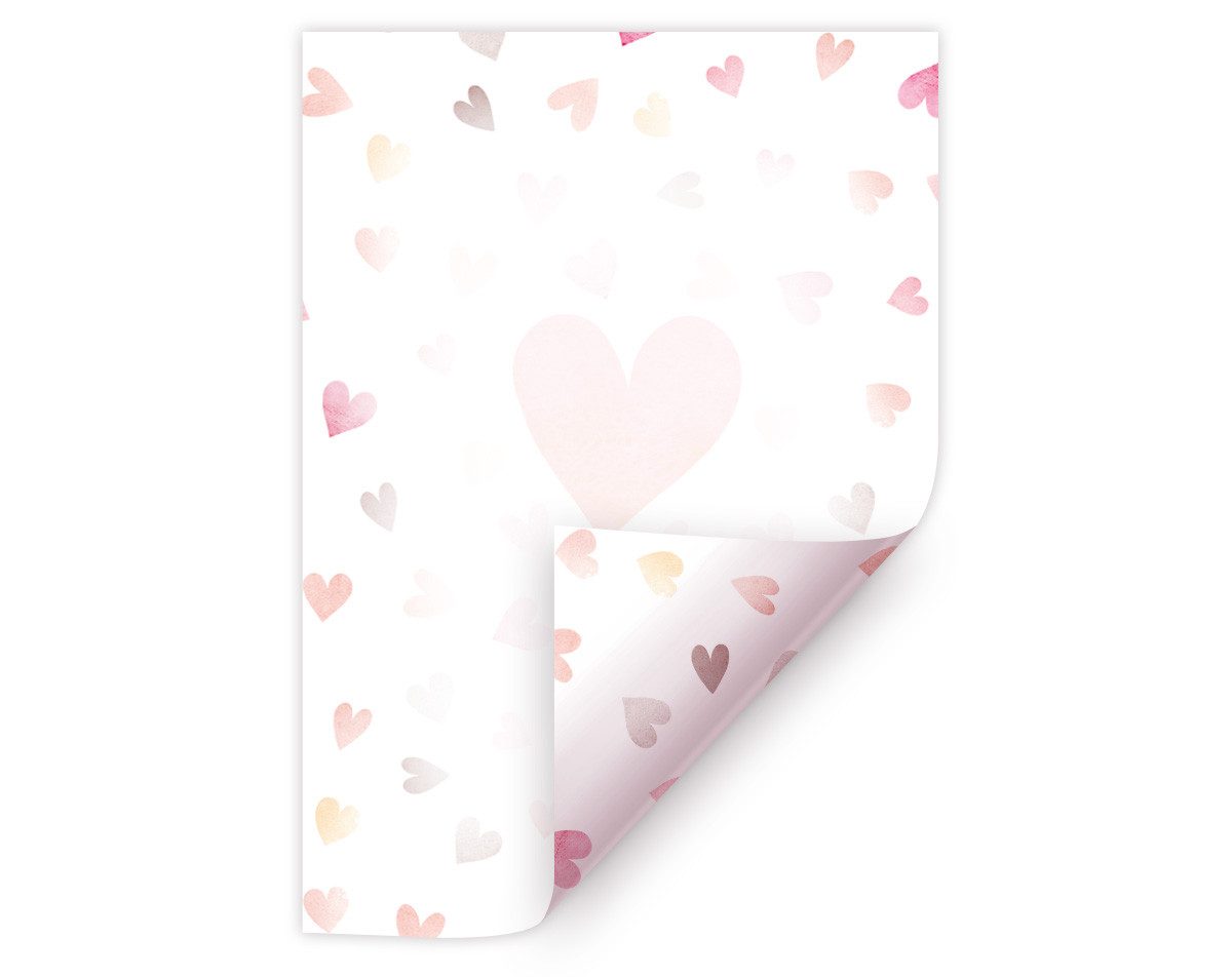 JUNAPACK Briefpapier A4 Firmenpost Briefbögen lose Druckerpapier Blumen Ostern Briefpost, Edles DIN A4 Briefpapier – Beidseitig bedruckt & vielseitig nutzbar