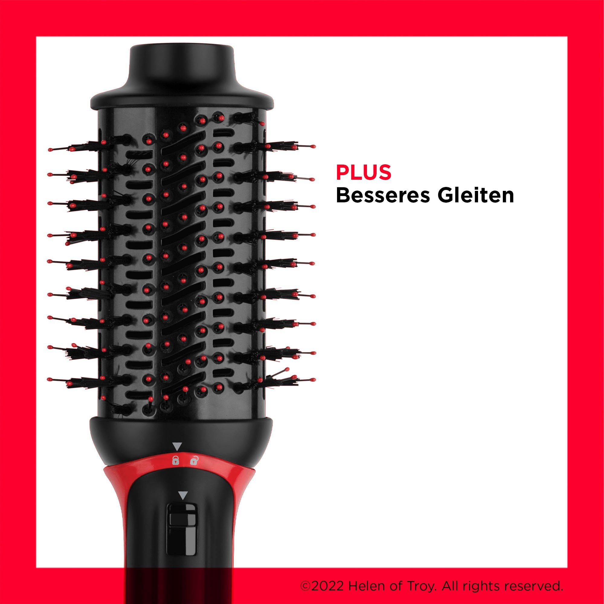 Kopf, Volumiser One-Step Platte Abnehmbarer Plus Titan RVDR5298E, Keramik Warmluftbürste Revlon