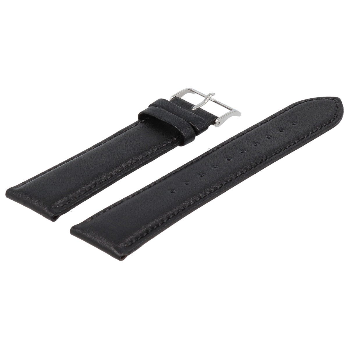 BOSS Uhrenarmband 22mm Leder Schwarz 659302773