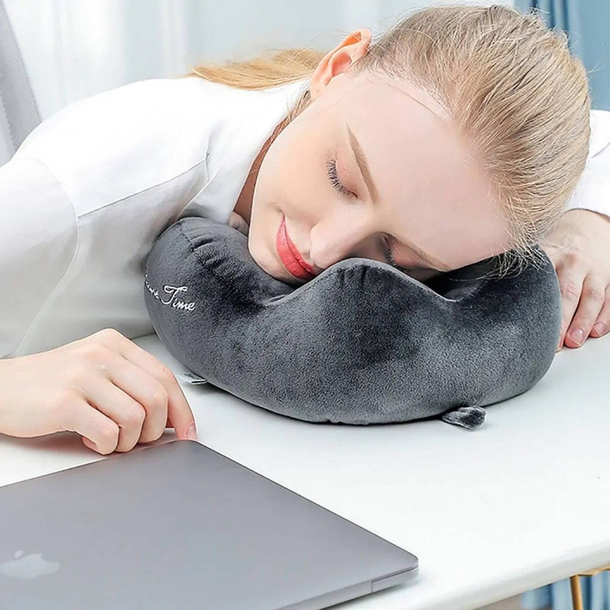 CINESIO Nackenkissen Nackenkissen Reise Memory Schaum ergonomisch U Form kompakt, Nackenkissen Reise U Form Memory Schaum Komfort Einzelkissen, Reise Nackenkissen Memory Schaum Bezug waschbar kompakt, Memory Schaum ergonomisch kompakt weich Bezug waschbar U Form