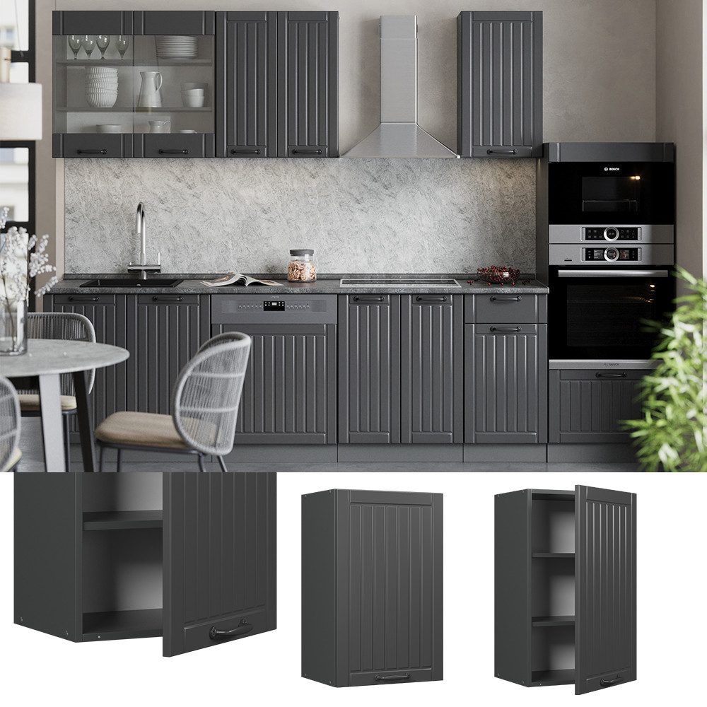 Vicco Hängeschrank Fame-Line, Dunkelgrau/Anthrazit, 45 cm günstig online kaufen