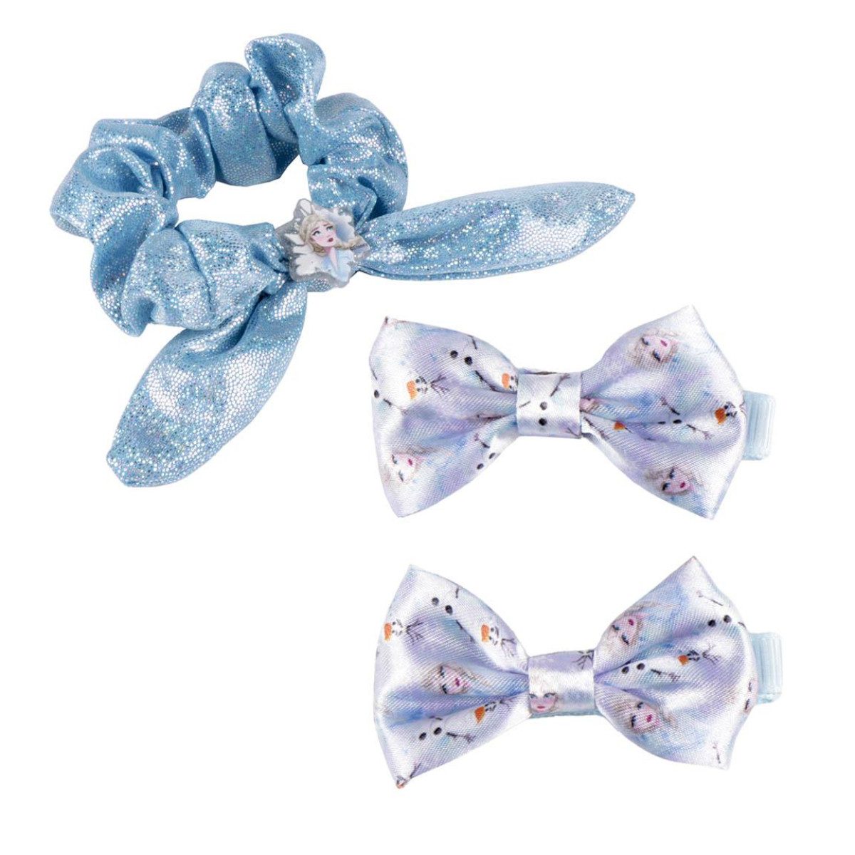 Cerda Haarspange Disney Frozen Haarspangen Set 3-teilig Schleifen Elsa & Anna, 3-tlg.
