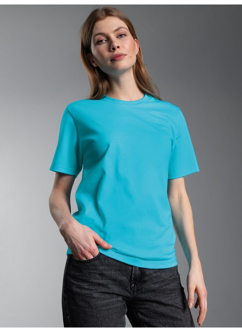Trigema T-Shirt TRIGEMA T-Shirt aus 100% Baumwolle (1-tlg)