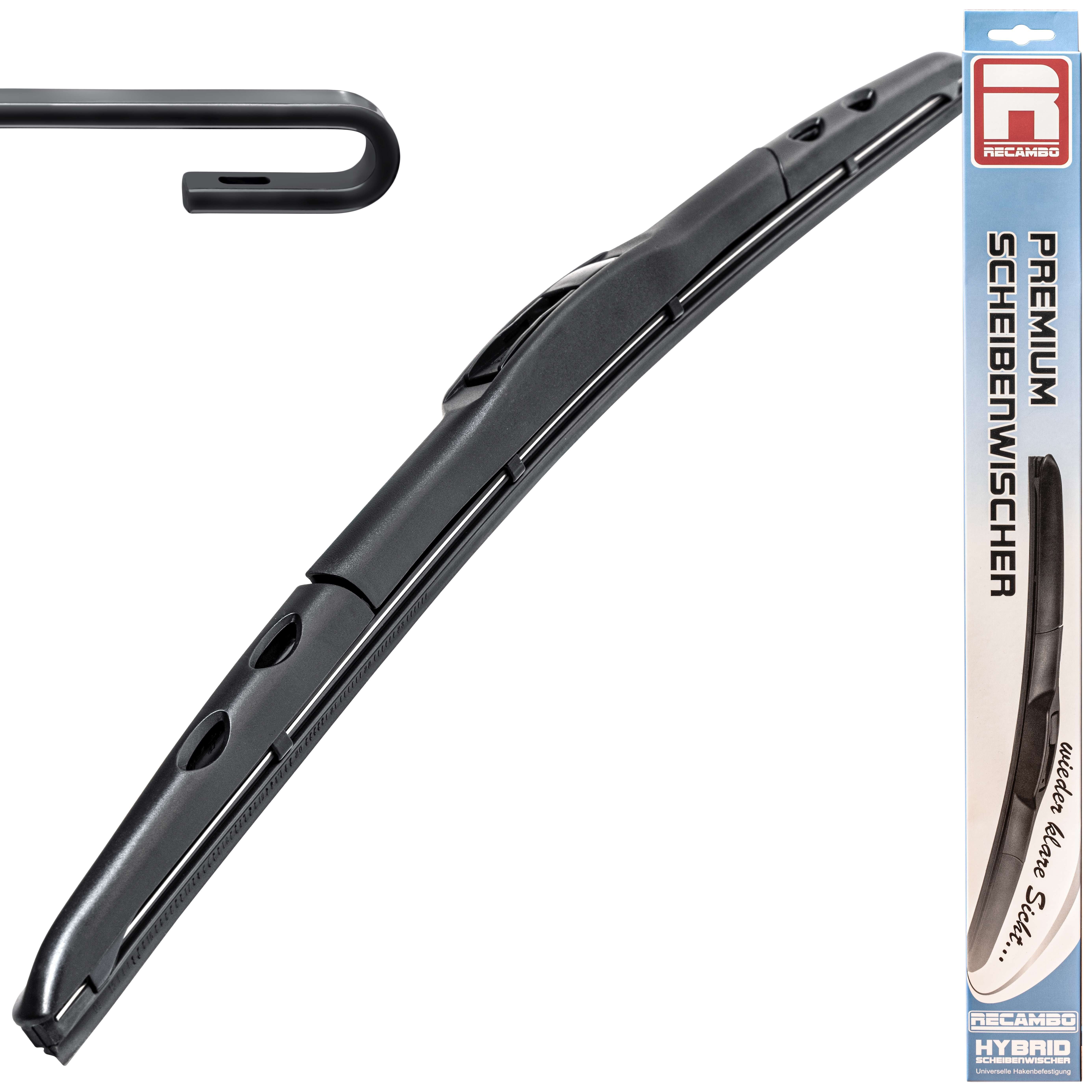 RECAMBO Scheibenwischblätter Scheibenwischer für Mercedes 124, W124, S124, C124, A124, 84-97